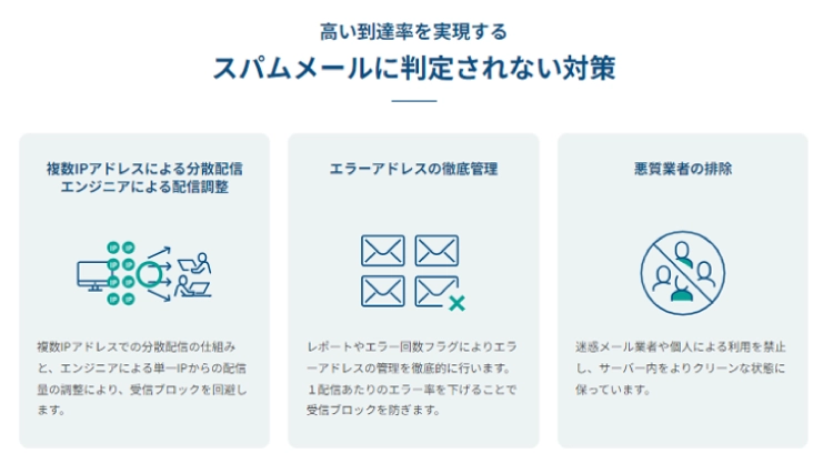 「配配メール」のスパムメール判定対策